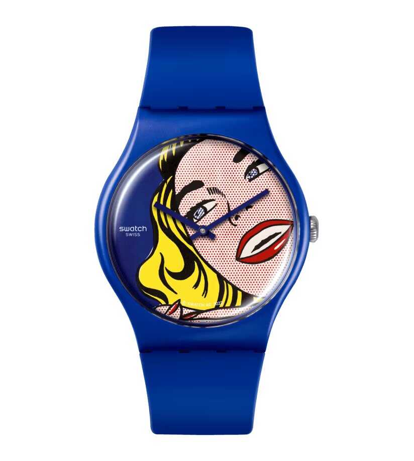 SWATCH THE WATCH GIRL BY ROY LICHTENSTEIN