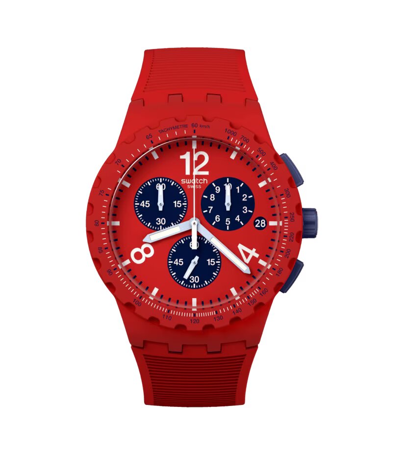 SWATCH PRIMARILY RED